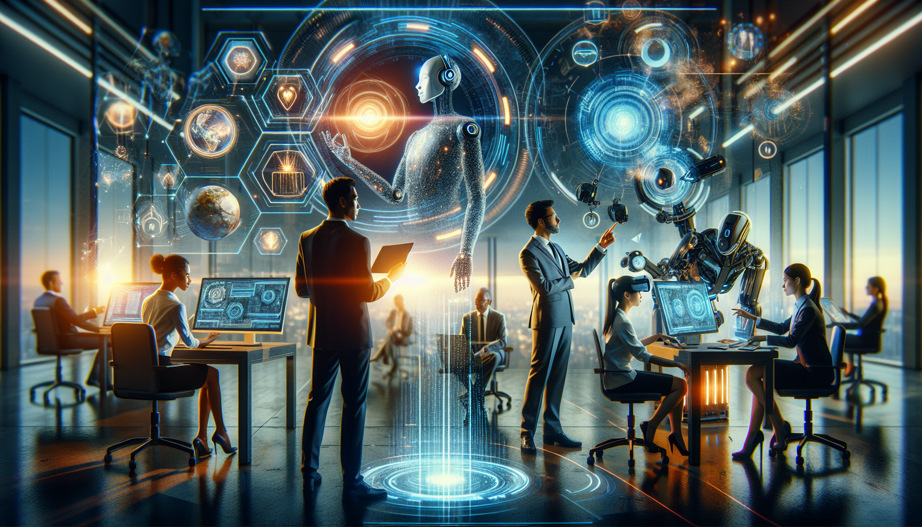 2024'te Üretken Yapay Zeka ile Değişen İş Dünyası Trendleri - yapay-zeka-uretken-yapay-zeka-ve-makine-ogrenmesi ve uretk