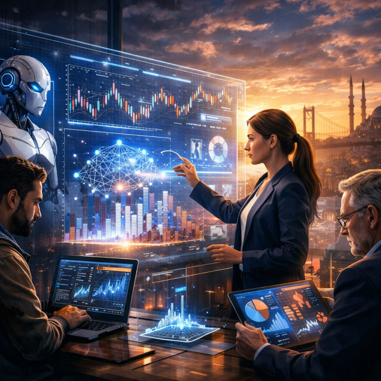 Üretken Yapay Zeka Destekli Finansal Analiz Araçları 2026’da Nasıl Kullanılır? - yapay-zeka-uretken-yapay-zeka-ve-makine