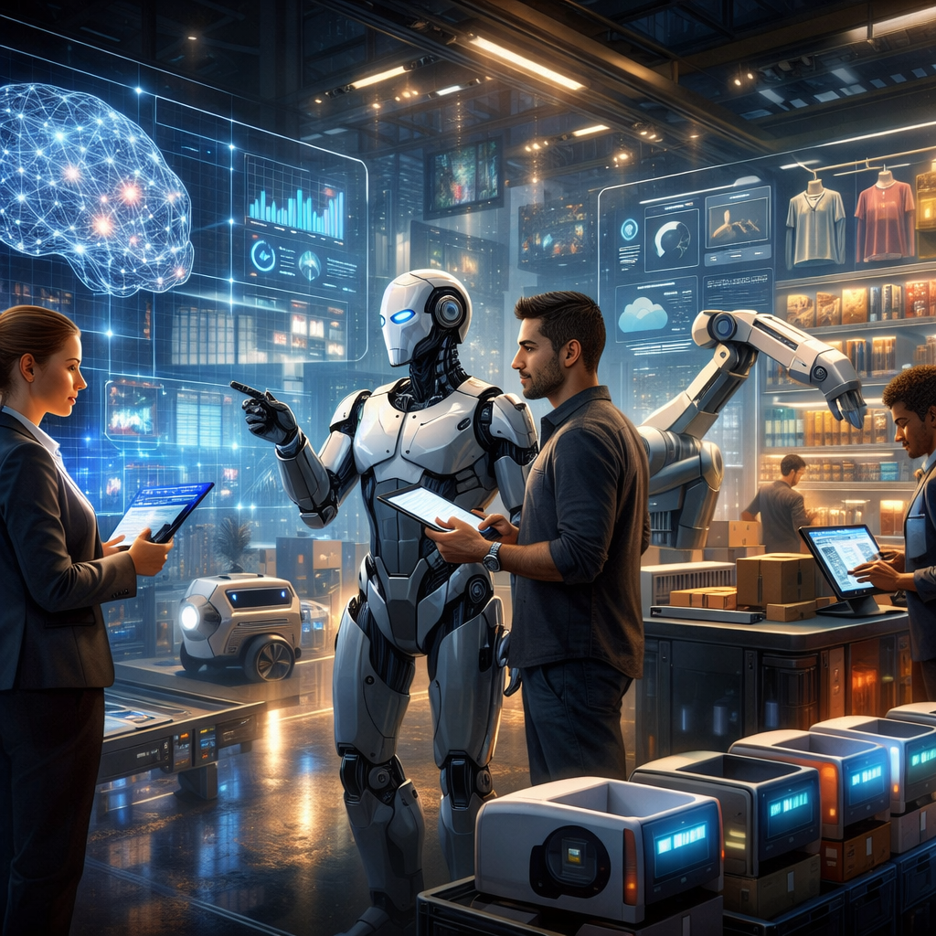 Üretken Yapay Zeka ile Perakende Otomasyonunda Yeni Trendler 2026 - yapay-zeka-uretken-yapay-zeka-ve-makine-ogrenmesi ve