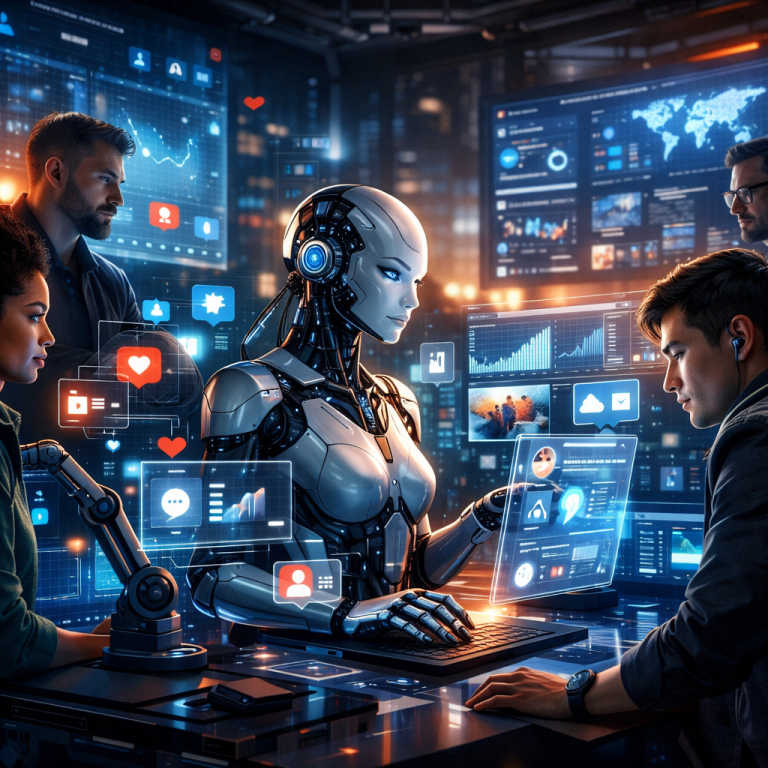 Yapay Zekâ ile 2026'da Sosyal Medya Yöneticilerinin Yerini Kim Alacak? - yapay-zeka-uretken-yapay-zeka-ve-makine-ogrenme