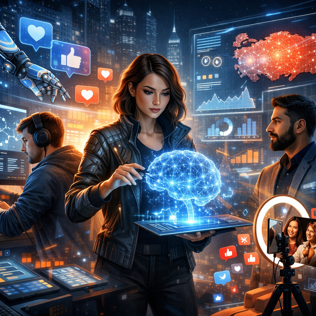 Yapay Zeka ile 2026'da Sosyal Medyada Viral Olmak: Stratejiler, Veriler ve Trendler - yapay-zeka-uretken-yapay-zeka-ve-m